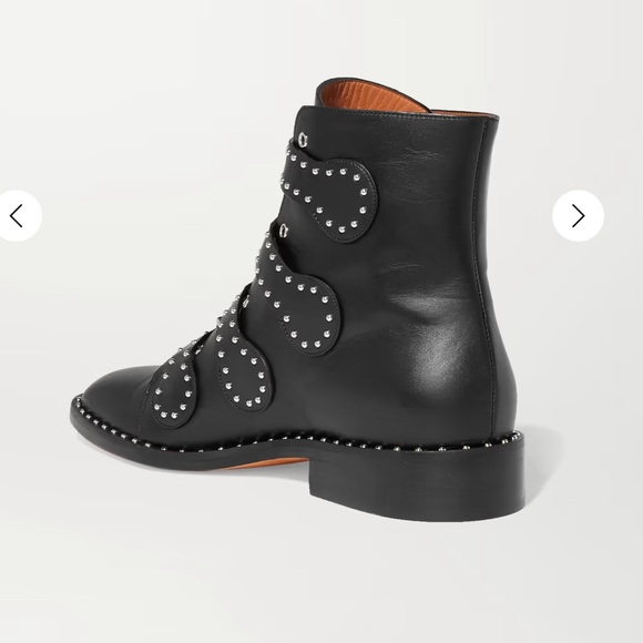 Givenchy NEW Studded ankle leather Boots Italy - Picture 6 of 8